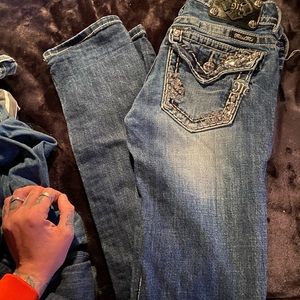 Miss me straight leg jeans size 26